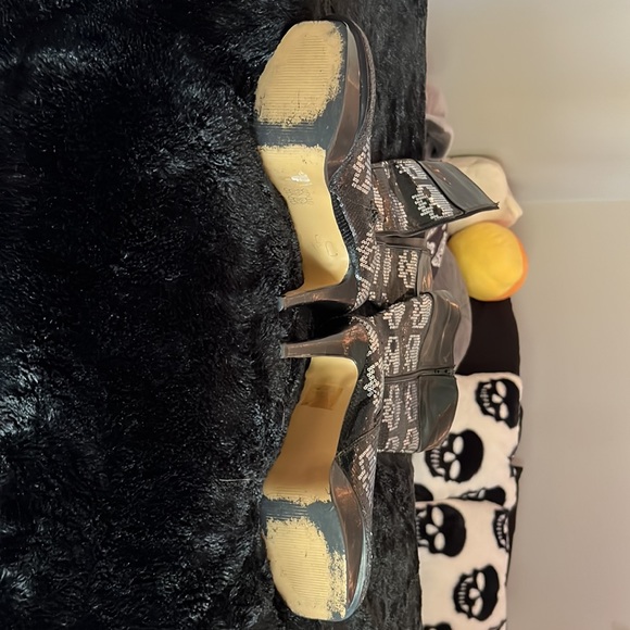 Iron fist skull sequence stripper platform boots - Picture 16 of 16